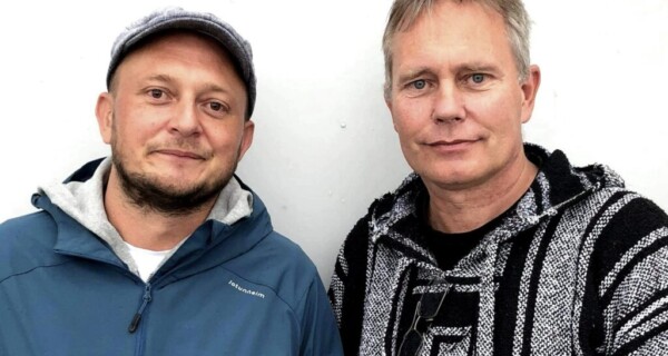 Otto Stormyr og Arild Knutsen.
