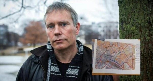 Arild Knutsen, leder i Foreningen for human ruspolitikk. Han reagerer på politiets kart som kan brukes til å bortvise rusavhengige fra innringede områder.