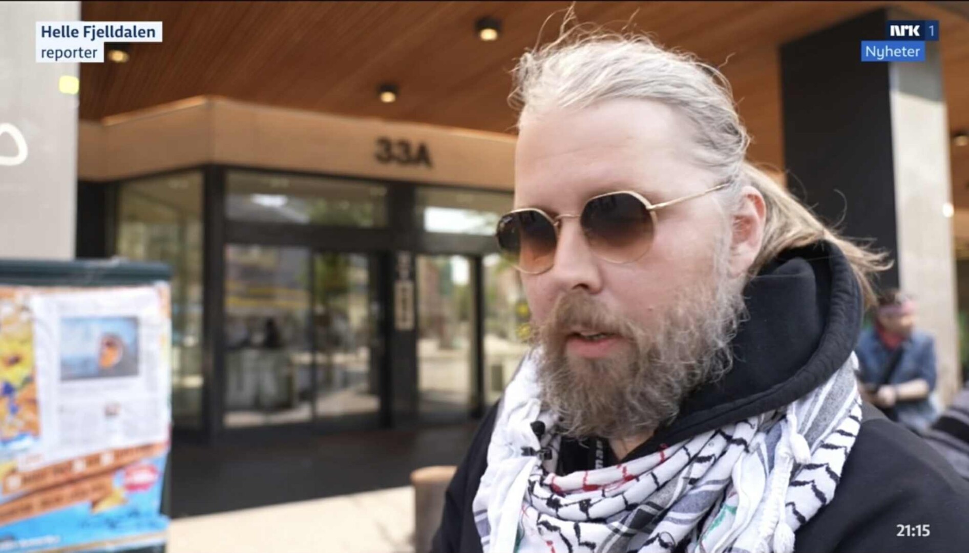 Øyvind Christensen i Foreningen for human ruspolitikk på Dagsrevyen 21, juni 2025-