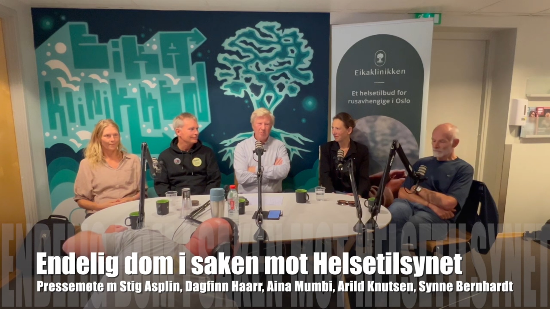 Pressekonferansen til Stig Asplin
