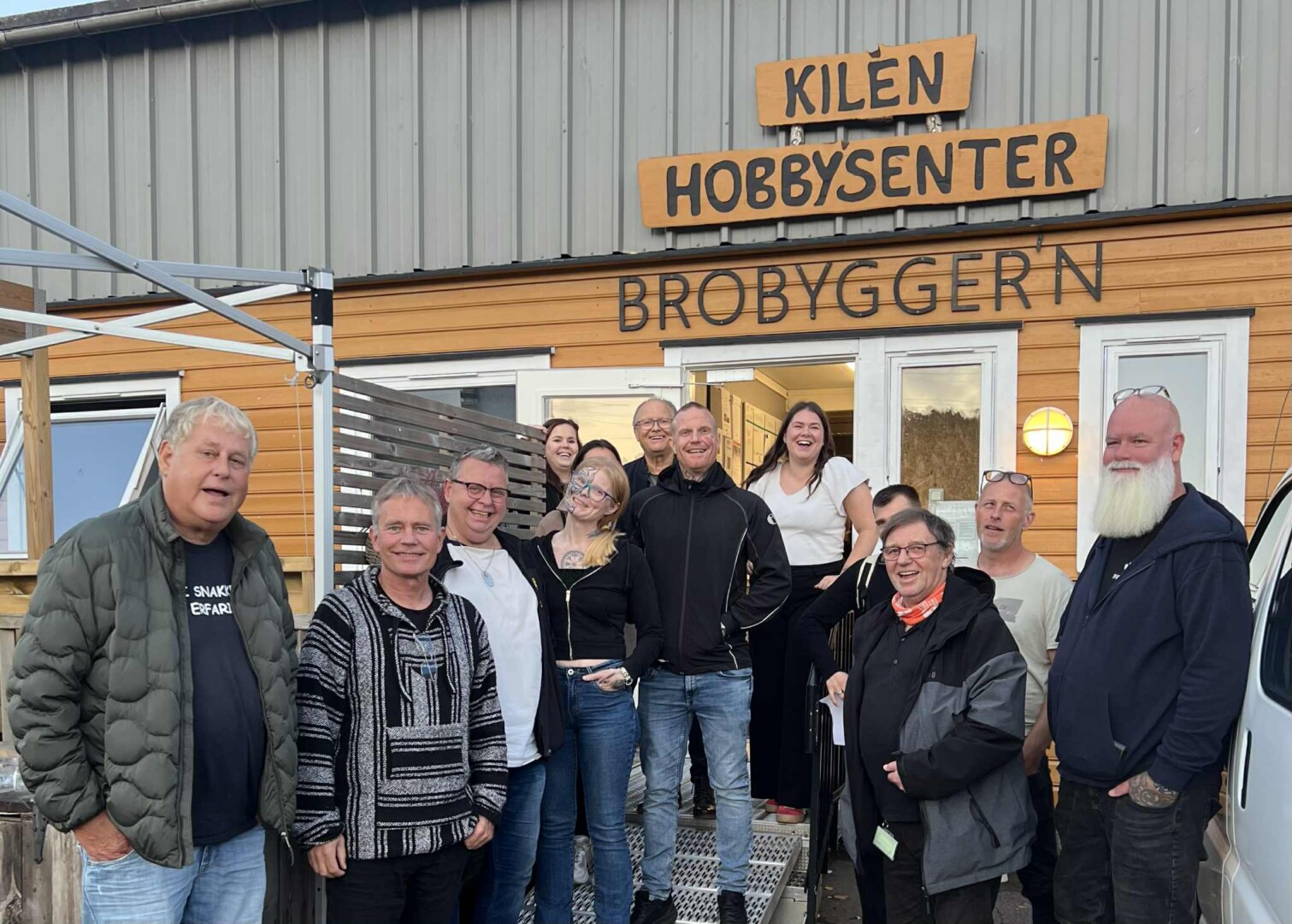 Fra kurskvelden hos Brobygger'n i Tønsberg, med Jon Storaas og Arild Knutsen.