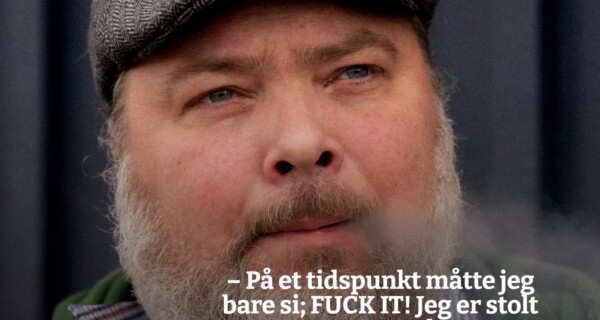 Terje Olden utenfor Ørland Kysthotell. Foto: Kristin Slotterøy