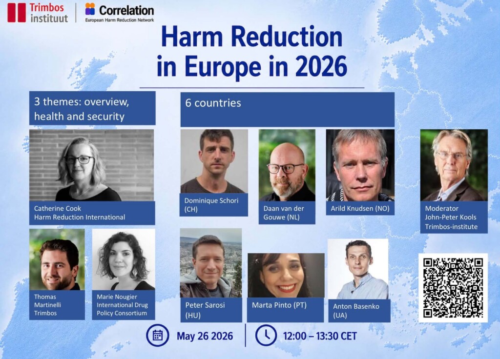Webinar 'Harm Reduction in Europe in 2026'