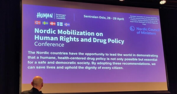 Nordic Mobilization on Human Rights and Drug Policy