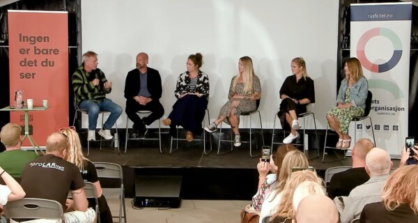 Panelsamtalen om brukerorganisasjonene overstyres, på Arendalsuka.