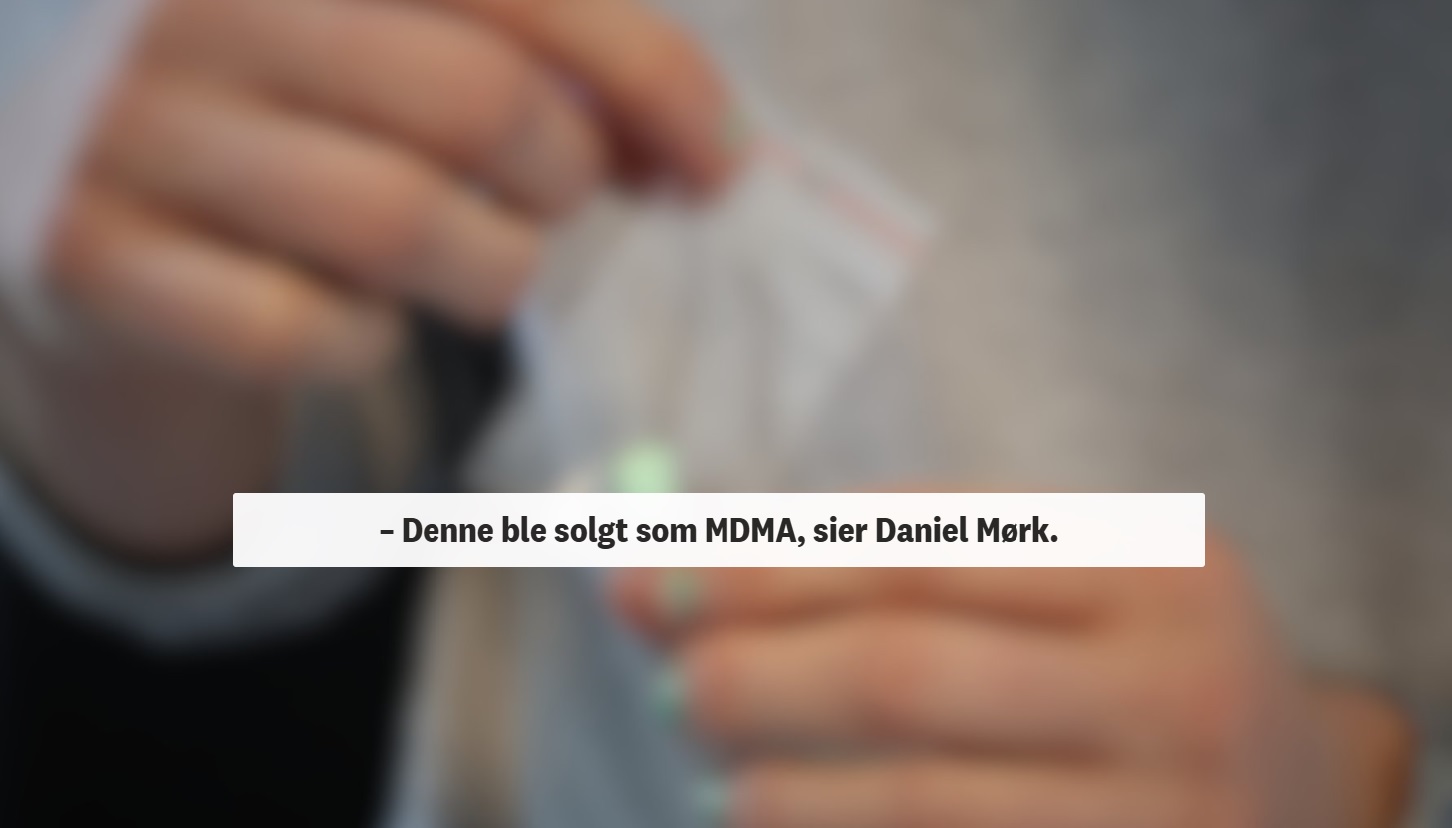 Illustrasjon på artikkelen om Oslo Drug Check, på Avisa Oslo.